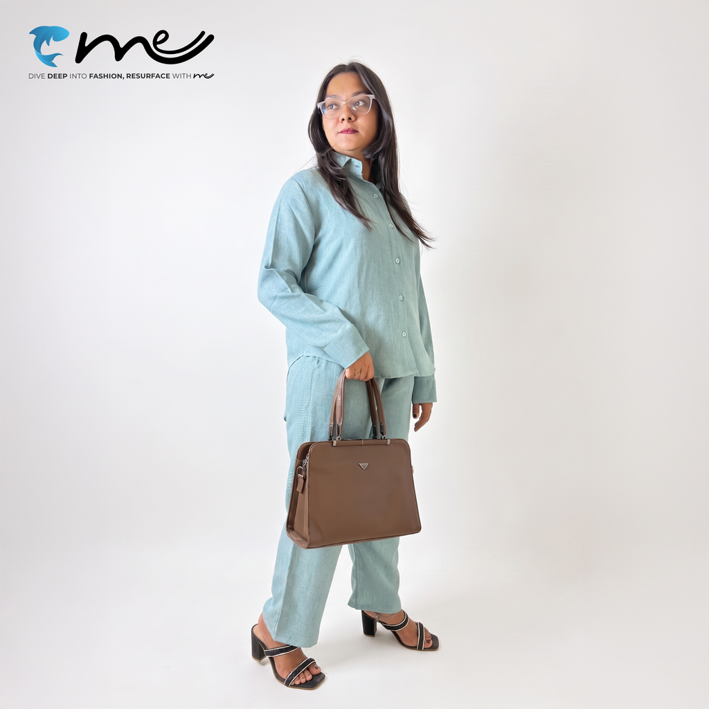 Daylight Comfort Blue - Women's Ultra-Soft Blue Co-ord Set